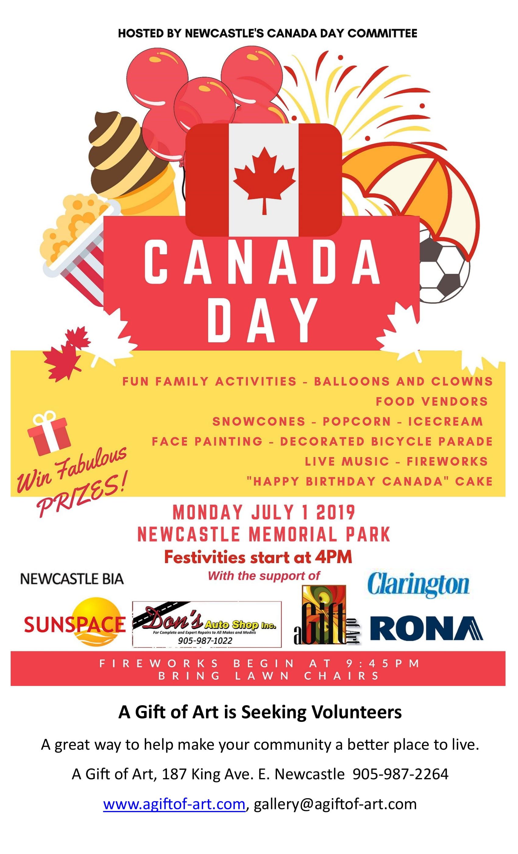 Newcastle Canada Day Celebrations Newcastle Canada Day Celebrations