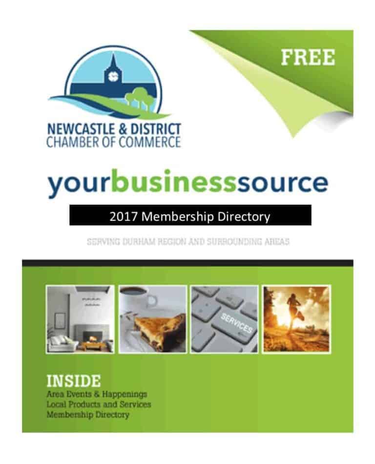 2017 NEWCASTLE CHAMBER OF COMMERCE MEMBERSHIP DIRECTORY Newcastle and