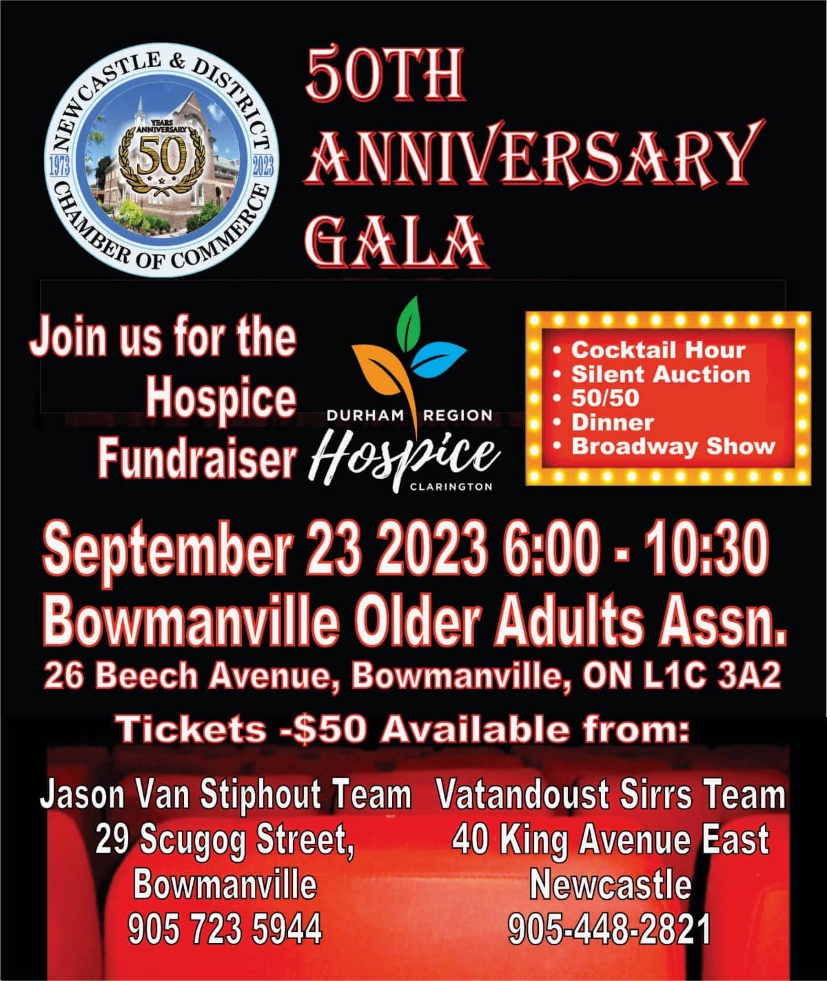 50th Anniversary Gala - Newcastle and District Chamber of Commerce